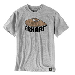T SHIRT MC GRAPHIC LOGO POITRINE 100% COTON 230GR REF.106155