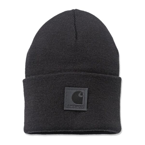 BONNET TRICOTE MAILLE DOUBLE EPAISSEUR REVERS LOGO CARHARTT REF.101070