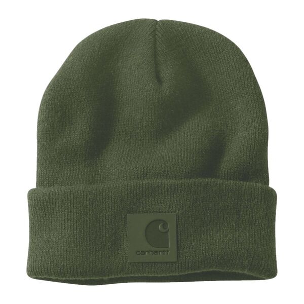 BONNET TRICOTE MAILLE DOUBLE EPAISSEUR REVERS LOGO CARHARTT REF.101070