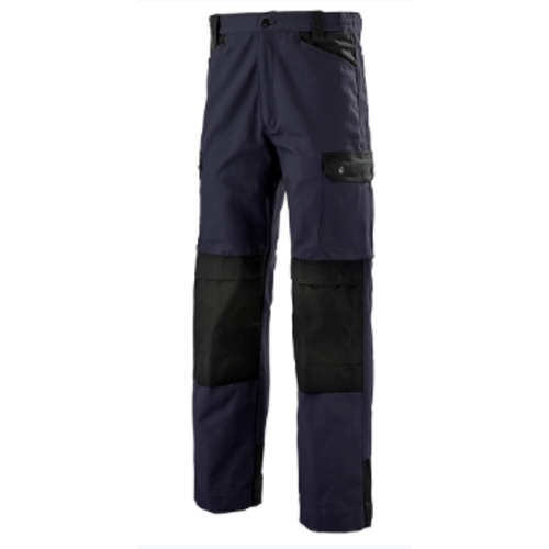 PANTALON KARGO PRO GENOUILLERES CP 340GRS DARK BLUE/NOIR 9069-8194-1358