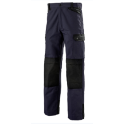 PANTALON KARGO PRO GENOUILLERES CP 340GRS DARK BLUE/NOIR 9069-8194-1358