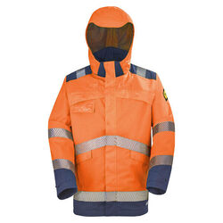 PARKA HV MULTIRISQUES IONE ORANGE/MARINE REF.9D623006 1801 PARKA HV MULTIRISQUES IONE ORANGE/MARINE REF.9D623006 1801