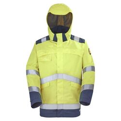PARKA HV MULTIRISQUES - JAUNE FLUO / MARINE REF.9D979919 PARKA HV MULTIRISQUES - JAUNE FLUO / MARINE REF.9D979919
