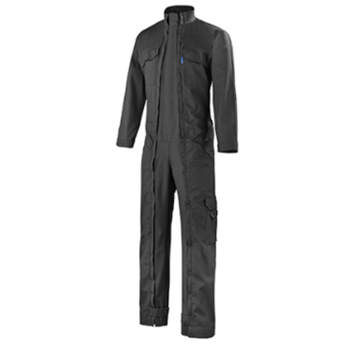 COMBINAISON 2 ZIP KROSS LINE NOIR 65% Coton - 35% Polyester - 9J208494 110