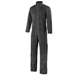 COMBINAISON 2 ZIP KROSS LINE NOIR 65% Coton - 35% Polyester - 9J208494 110