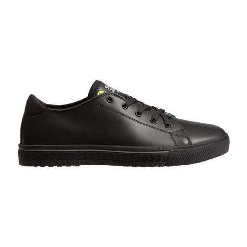 BASKET BASSE COOL NOIR EN CUIR ESD SRC