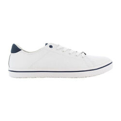 BASKET CLARK CUIR BLANC/MARINE OXYPAS REF.WBL BASKET CLARK CUIR BLANC/MARINE OXYPAS REF.WBL