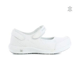 CHAUSSURE  NELIE CUIR SOUPLE FERMEE A BRIDE  BLANC REF WHT CHAUSSURE  NELIE CUIR SOUPLE FERMEE A BRIDE  BLANC REF WHT