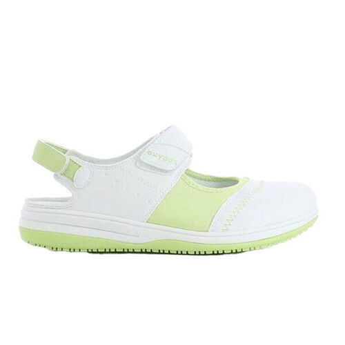 CHAUSSURE MELISSA A BRIDES  MICROFIBRE BLANC/VERT