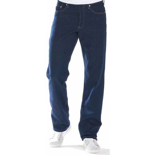 JEANS HOMME NOIR FERMETURE A GLISSIERE 9009-97