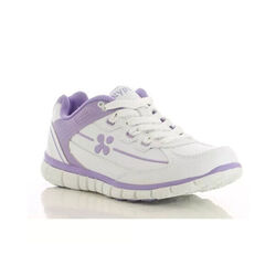 BASKET A LACET SUNNY BLANC/LILAS REF : SUNNYLIC BASKET A LACET SUNNY BLANC/LILAS REF : SUNNYLIC