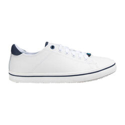 BASKET PAOLA FEMME CUIR BLANC/MARINE OXYPAS REF.NAV BASKET PAOLA FEMME CUIR BLANC/MARINE OXYPAS REF.NAV