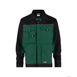 BLOUSON DE TRAVAIL LUGANO BICOLORE PC 245gr VERT/NOIR BLOUSON DE TRAVAIL LUGANO BICOLORE PC 245gr VERT/NOIR