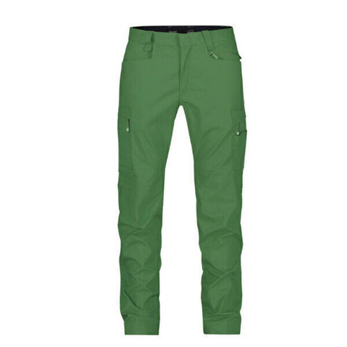 PANTALON DE TRAVAIL BRYCE VERT POLY RECYCLE COTON BCI EME 250GR