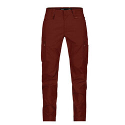 PANTALON DE TRAVAIL BRYCE ROUGE BRIQUE POLY RECYCLE COTON BCI EME 250GR