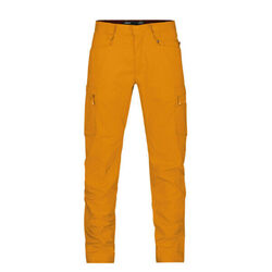 PANTALON DE TRAVAIL BRYCE JAUNE POLY RECYCLE COTON BCI EME 250GR