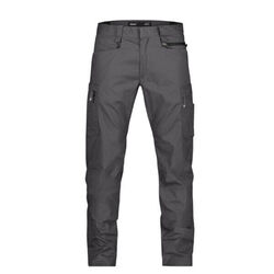 PANTALON DE TRAVAIL BRYCE GRIS POLY RECYCLE COTON BCI EME 250GR