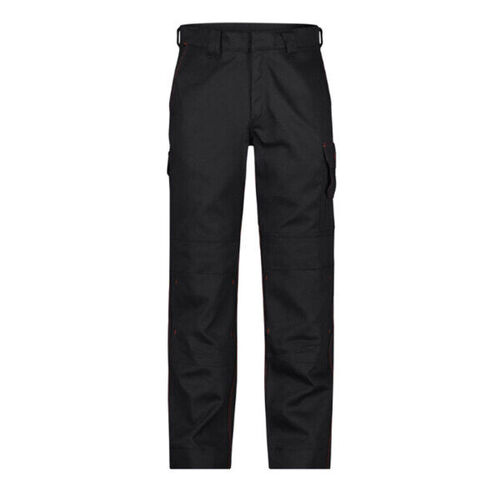 PANTALON ARIZONA NOIR 100% COTON 340GR IGNIFUGE+ POCHE GENOU