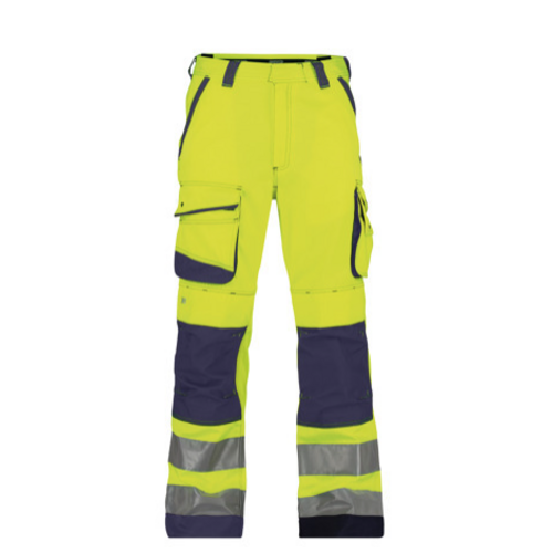 PANT CHICAGO HV EN 20741 CL2  PC 290g ORANGE FLUO/MARINE  REF.200807