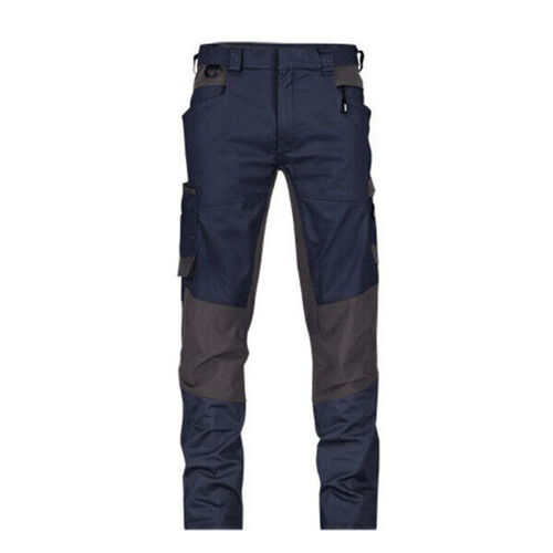 PANTALON DE TRAVAIL HELIX MARINE/GRIS AVEC CORDURA STRETCH PC 245G