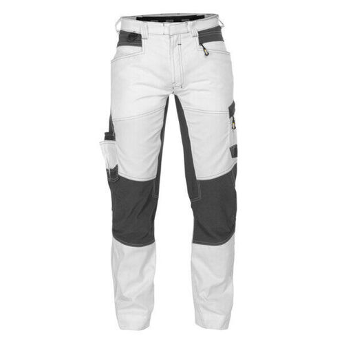 PANTALON DE TRAVAIL HELIX BLANC/GRIS AVEC CORDURA STRETCH PC 245G