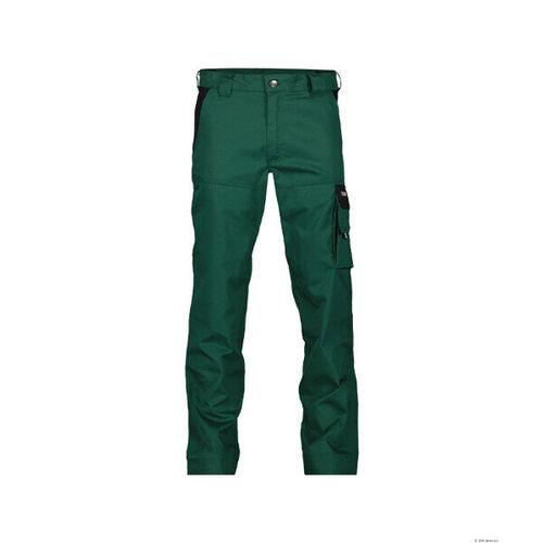 PANT DE TRAVAIL NASHVILLE  245GRS  PC 65/35 VERT/NOIR