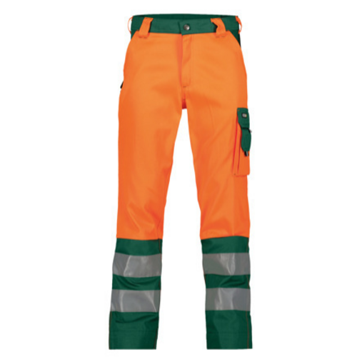 PANT DE TRAVAIL LANCASTER HV ORANGE/VERT PC