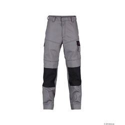 PANT DE TRAVAIL LINCOLN GRIS/NOIR CP IGNIFUGE ET ANTISTATIQUE