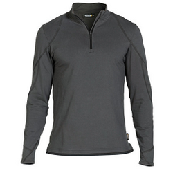 T.SHIRT ML SONIC GRIS/NOIR COTON/ELASTHANE 220 GR