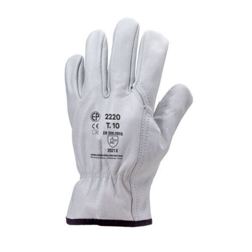 GANT CUIR PLEINE FLEUR BOVIN BIAIS COULEUR 2220/G108
