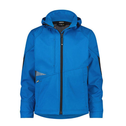 VESTE GRAVITY SOFTSHELL BICOLORE BLEU