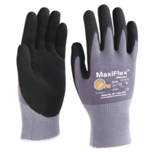 GANT MAXIFLEX R&eacute;f.42-874/42874 Enduit Paume/Doigts PU/Nitril Sur Nylon/Lycra