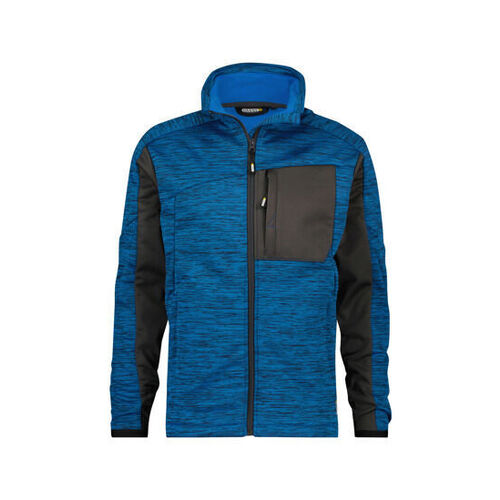 VESTE INTERM&Eacute;DIAIRE CONVEX BLEU AZUR/GRIS 100% POLYESTER