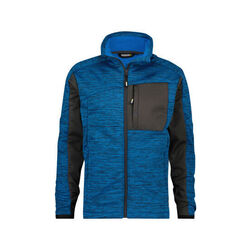 VESTE INTERMÉDIAIRE CONVEX BLEU AZUR/GRIS 100% POLYESTER VESTE INTERMÉDIAIRE CONVEX BLEU AZUR/GRIS 100% POLYESTER