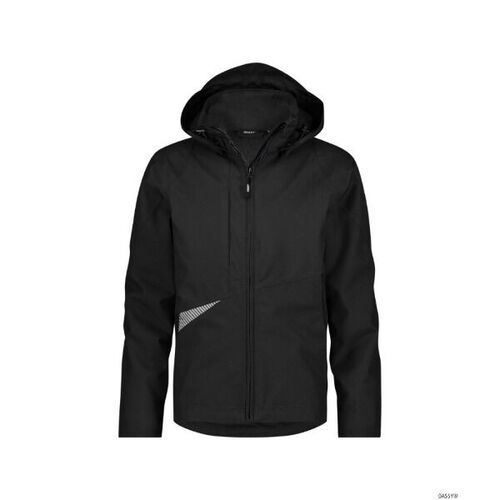 Veste de travail imperm&eacute;able DASSY HYPER NEXT - Coupe-vent, respirante et recycl&eacute;e - Noir