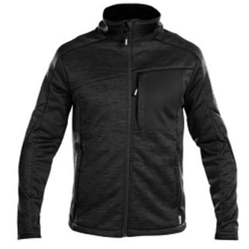 VESTE INTERM&Eacute;DIAIRE CONVEX NOIR 100% POLYESTER
