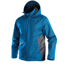 VESTE HYPER IMPERMEABLE ET COUPE VENT BLEU/GRIS REF 300404 VESTE HYPER IMPERMEABLE ET COUPE VENT BLEU/GRIS REF 300404