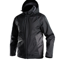 VESTE HYPER IMPERMEABLE ET COUPE VENT NOIR/GRIS REF 300404 VESTE HYPER IMPERMEABLE ET COUPE VENT NOIR/GRIS REF 300404