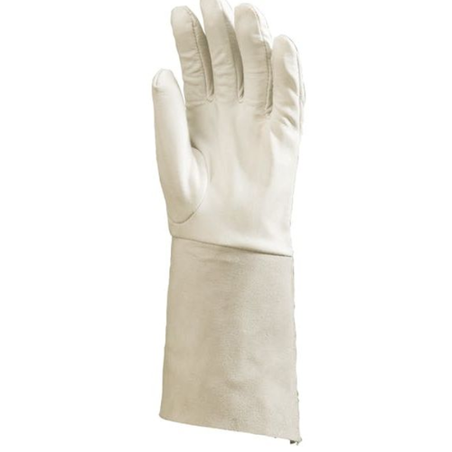 GANT CUIR SPECIAL METAUX Cousu Fil Kevlar Manchette 15cm 2540