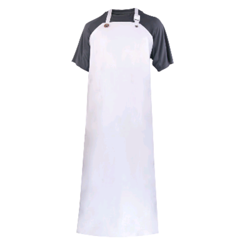 TABLIER NITRIL ET PVC BLANC