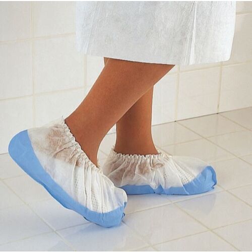SURCHAUSSURE SU 359 N.TISSE POLIPRO BLANC/BLEU TU La Paire