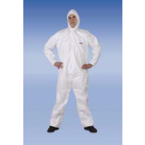 COMBINAISON ULTIMA A CAPUCHE EN POLYPROPYLENE BLANC TYPE 5/6 REF CM9X