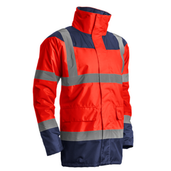 PARKA MATELASSEE KETA ROUGE/MARINE POLYESTER OXFORD 300D REF.7KETR PARKA MATELASSEE KETA ROUGE/MARINE POLYESTER OXFORD 300D REF.7KETR