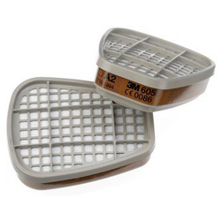 FILTRE ANTIGAZ A2 Antipoussières/ Vapeurs Organiques 3M B/8 Réf.6055 FILTRE ANTIGAZ A2 Antipoussières/ Vapeurs Organiques 3M B/8 Réf.6055