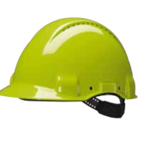 CASQUE VENTILE JAUNE A CREMAILLERE G3000NUV-GU
