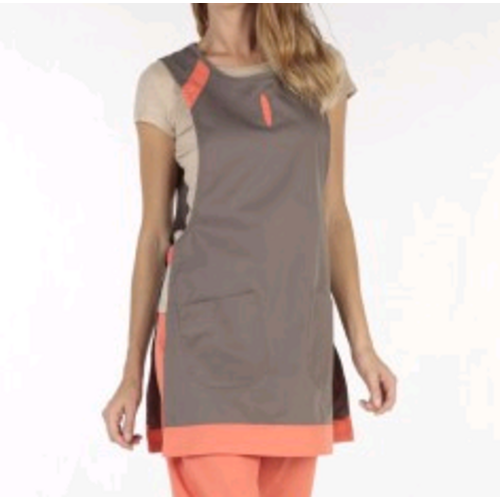 TABLIER CHASUBLE E DEBBY  CACAO PC