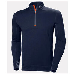 T-SHIRT LIFA THERMIQUE DEMI-ZIP ML MERINOS/POLYPROPYLENE 215GR REF.75107