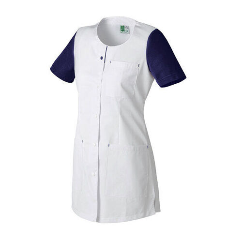 TUNIQUE FEMME PAULA MC PC 65/35 BLANC/MARINE