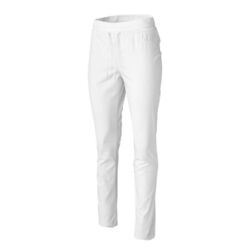 PANTALON FEMME THEO BLANC   COTON/POLY/STRECH PANTALON FEMME THEO BLANC   COTON/POLY/STRECH