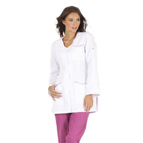 Tunique de travail femme LAURIE Hasson par Molinel - Manches transformables et tissu souple 210g/m�